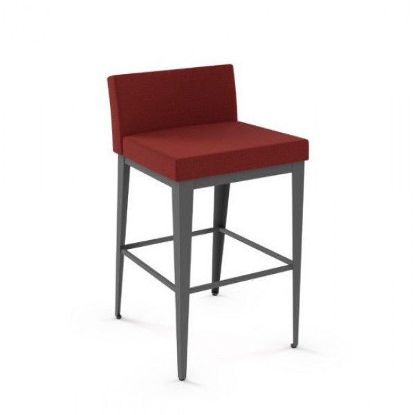 modern transitional industrial metal Commercial Restaurant Communal Counter Bar height stool indoor